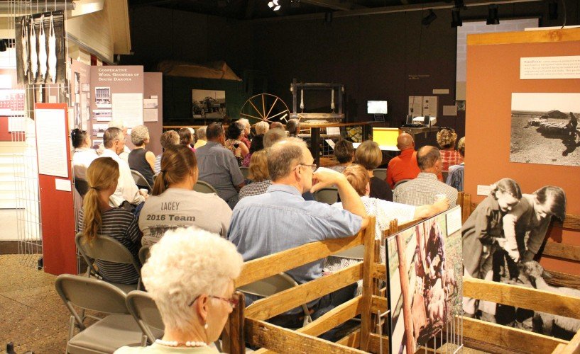 The 'The Incredible Ewe & You' Program led by Dr. Lowel Slyter, professor emeritus and Reproduction Specialist in Animal Sciences. This program looked at the sheep industry in South Dakota.
