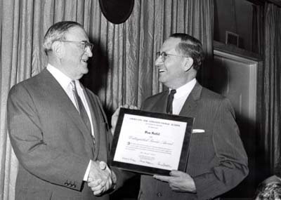 Reifel receives an Award from the Americans for Constitutional Action
