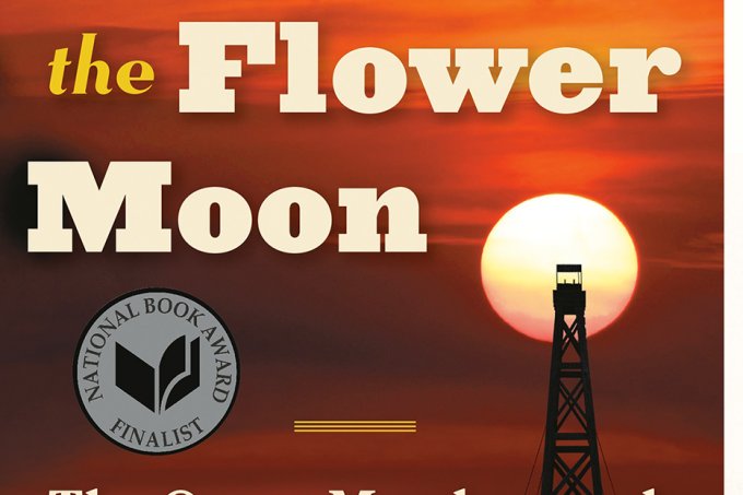 "Killers of the Flower Moon" cover.