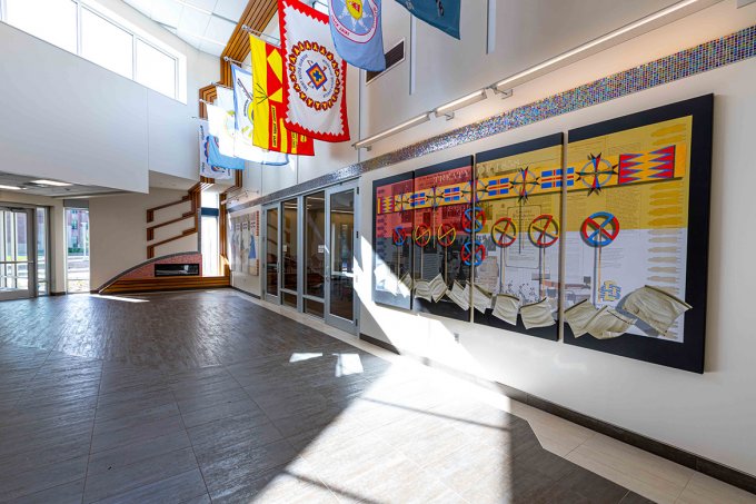 American Indian Student Center lobby