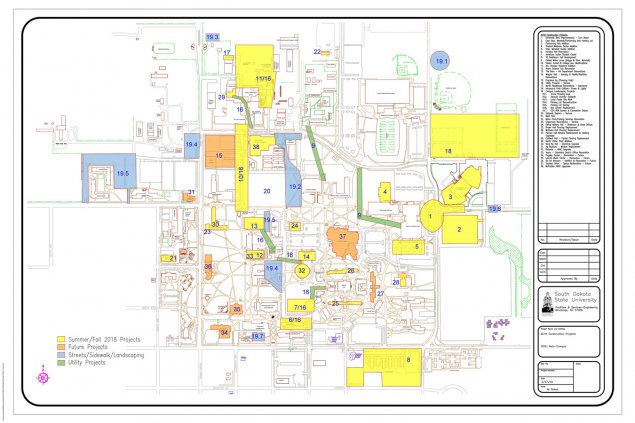 Facilities and Services Project Map