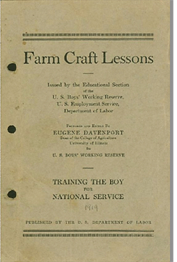 2021:028:001 Farm Craft Lessons, 1919