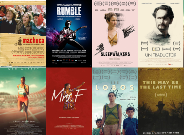 World Languages and Cultures Film Festival posters