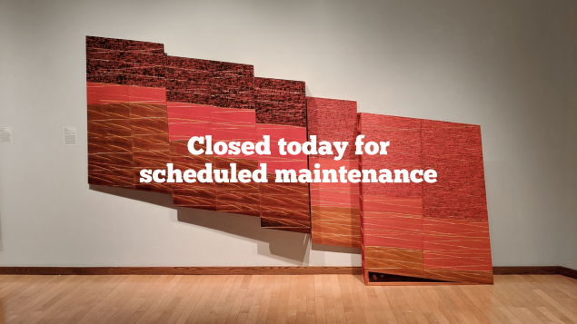 SDAM Closed today for scheduled maintenance