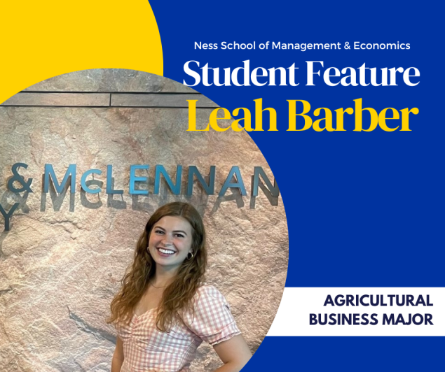 Ness School Student Feature--Leah Barber