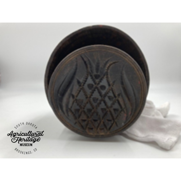 At Home: 1850: Objects - Butter mold and butter stamp, 1800-1900
