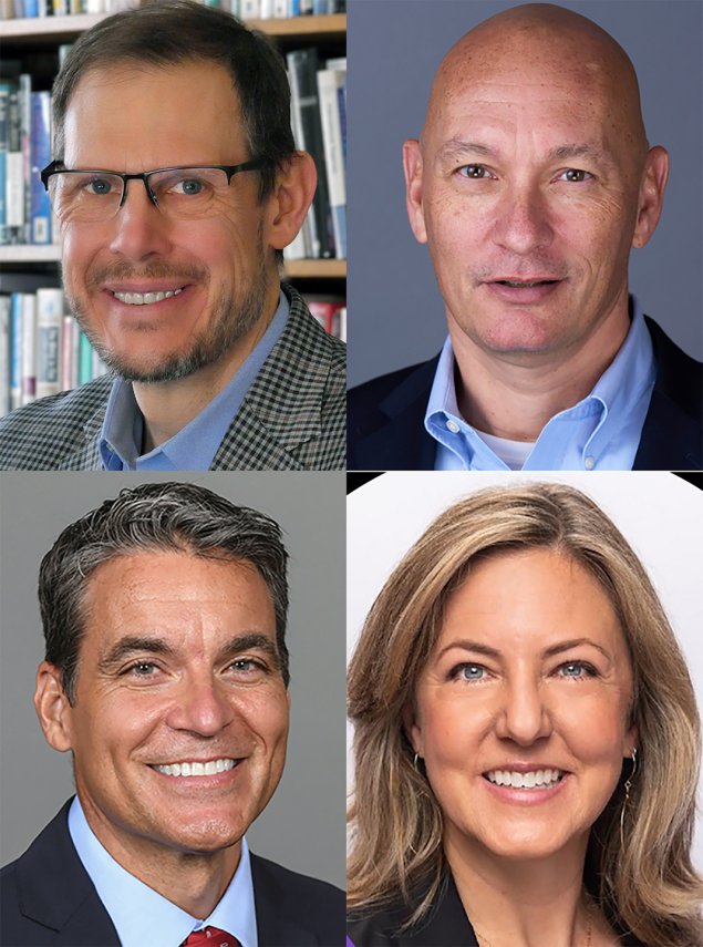 Finalists for dean of the College of Arts, Humanities and Social Sciences are David Earnest, Jeff Strickland, Brian Ballentine and Corinne McNamara.