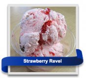 Strawberry Revel ice cream