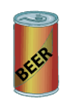 A 12 fluid ounce can of beer has roughly 5% alcohol.
