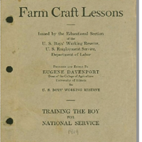 2021:028:001 Farm Craft Lessons, 1919