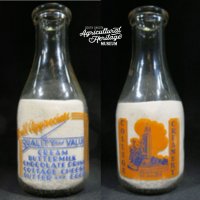 1978:163:005 College Creamery bottle, ca. 1940s-1950s