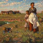 Harvey Dunn, The Prairie is my Garden, 1950