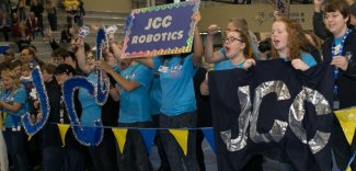Photo from a Best Robotics competition