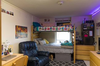 Young Hall Resident Room