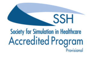 SSH Society for Simulation in Healthcare Accredited Program Provisional logo