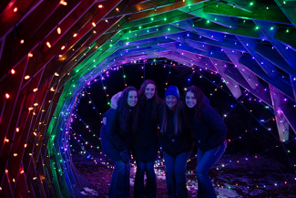 Students at Garden Glow