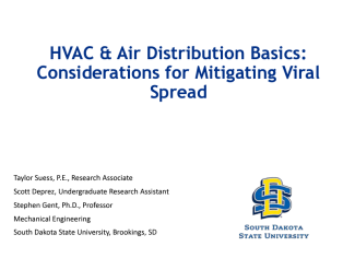 HVAC Basics Presentation Screenshot