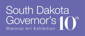 South Dakota Governor's 10th Biennial Art Exhibition logo