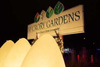 McCrory Gardens Sign