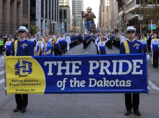 The Pride of the Dakotas at Macy's Day