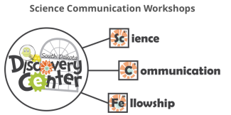 Discovery Center Logo for Science Communication Workshops