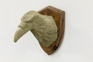 Bird Head Sculpture