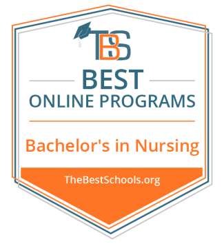 TBS Best Online Programs Bachelor's in Nursing TheBestSchools.org Logo